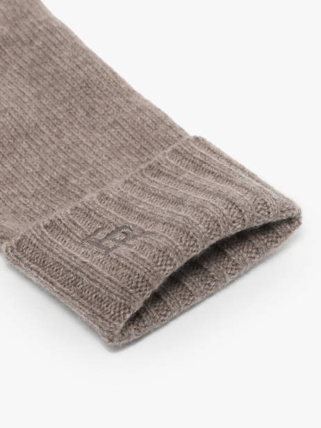 Gloves Cashmere Vercors Etrier Brown vercors EVER429U other view 2