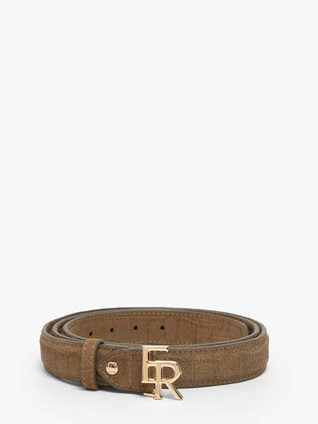 Belt Equestre Croco Etrier Brown equestre croco EECQ414C