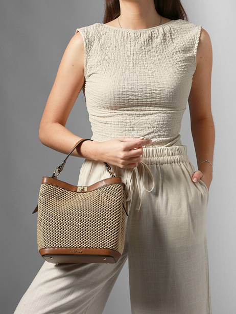 Sac Bandoulière Baobab Etrier Beige baobab EBAO186M vue secondaire 1